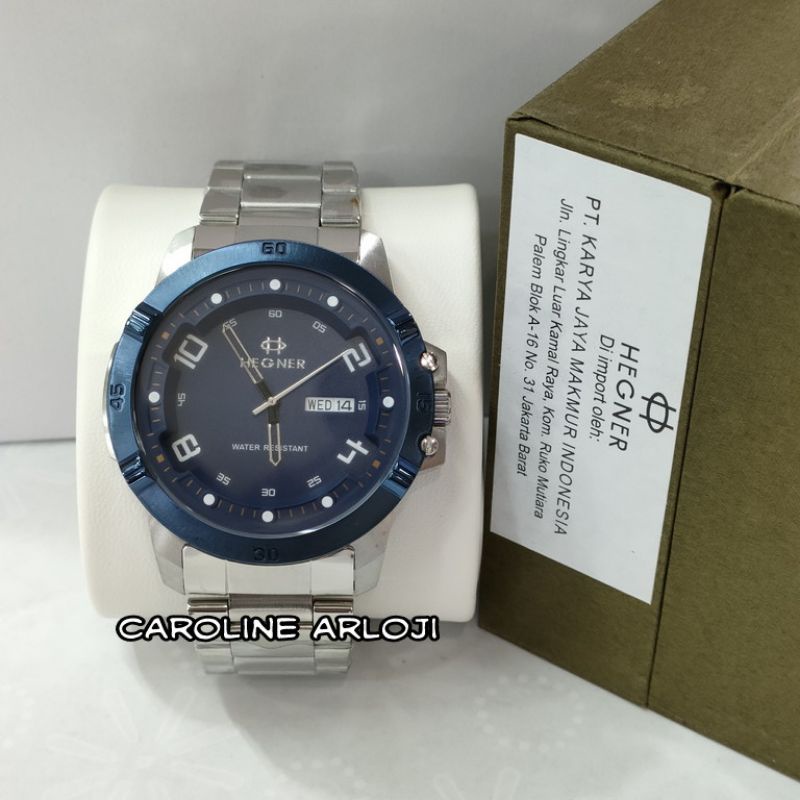 JAM TANGAN PRIA HEGNER HW1656G ORIGINAL