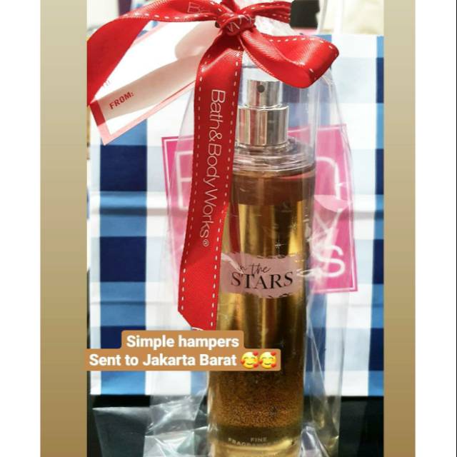 HAMPERS BATH AND BODY WORKS (INCLUDE PLASTIC, PITA, CARD, BAG)