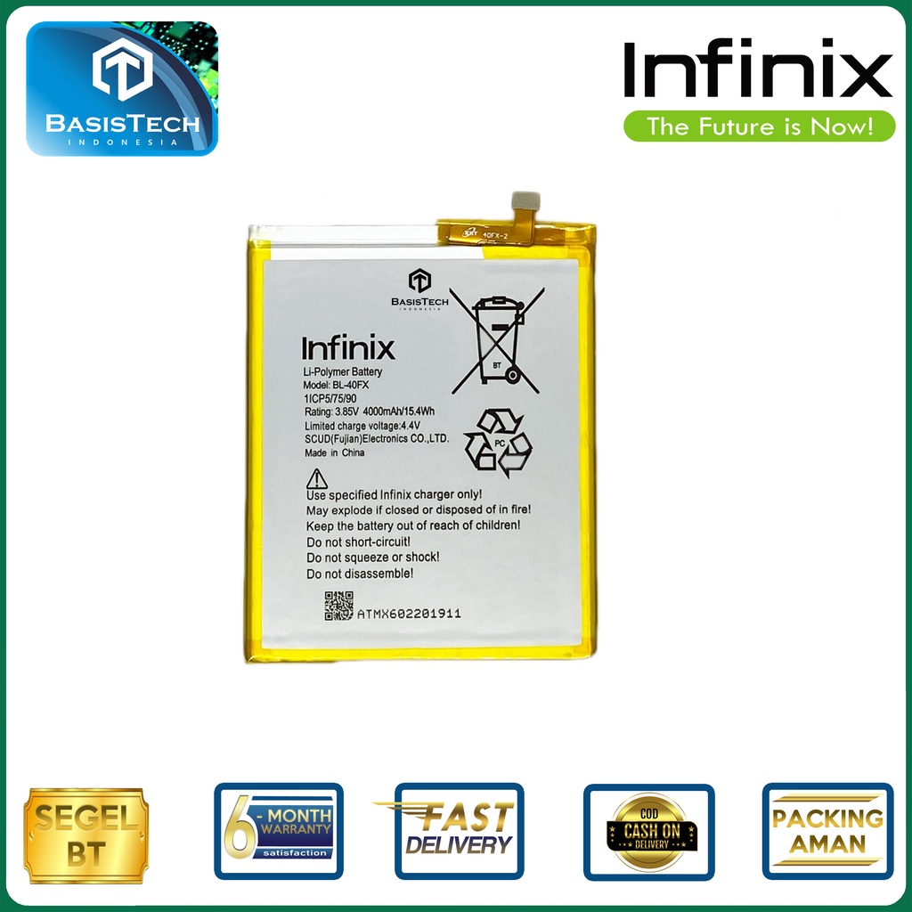 BATERAI INFINIX ZERO 4 PLUS X602 - INFINIX ZERO 4 X574 - BL-40FX - ORI99