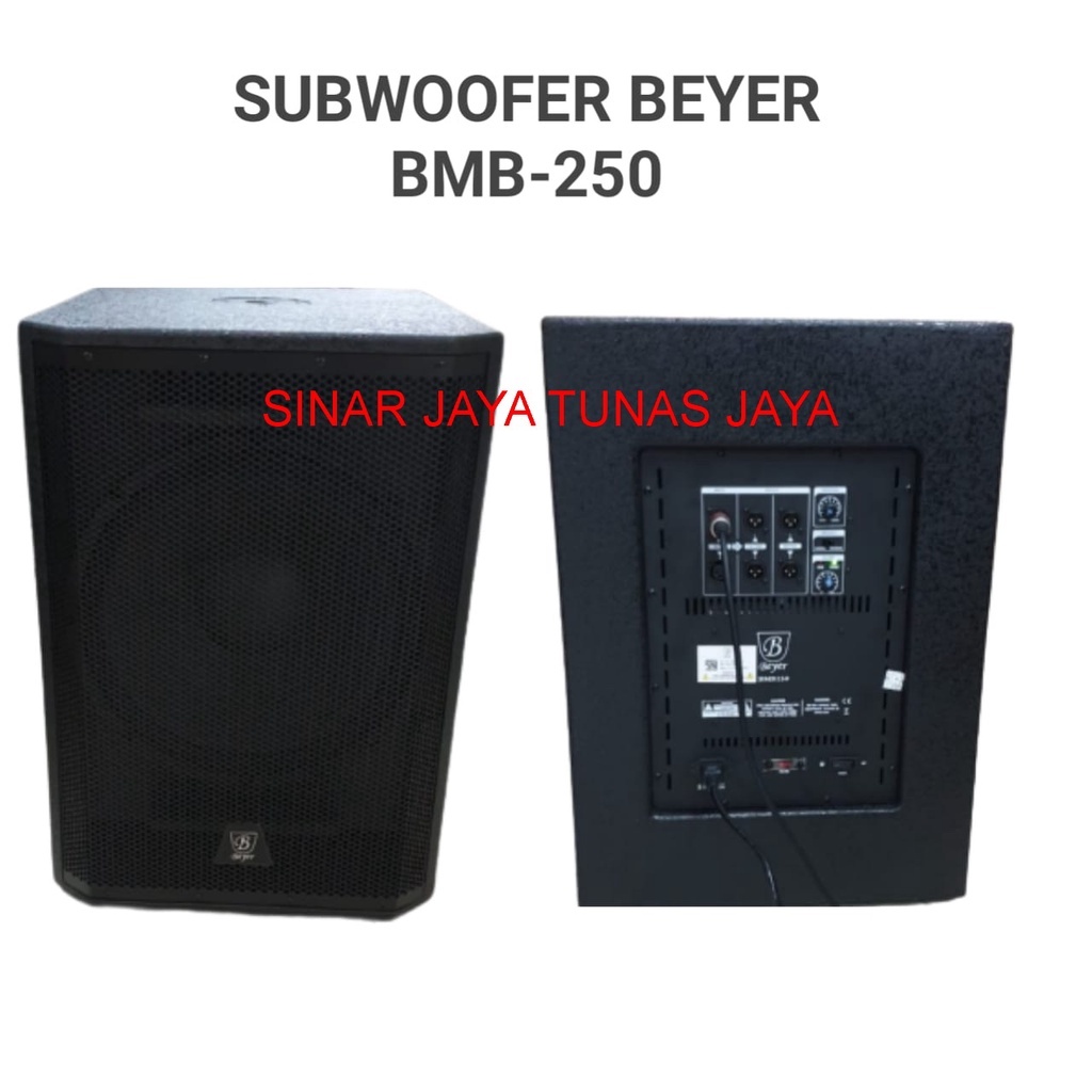 Subwoofer Aktif Beyer BMB 250 Original