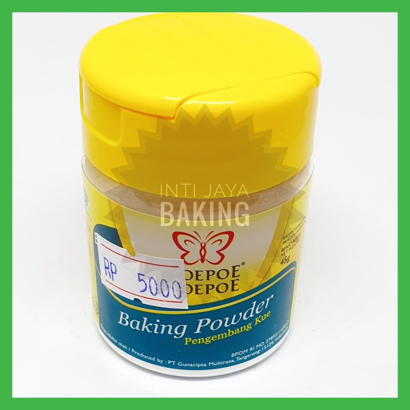 

NEW BAKING POWDER KUPOE KUPOE PENGEMBANG KUE 45 G