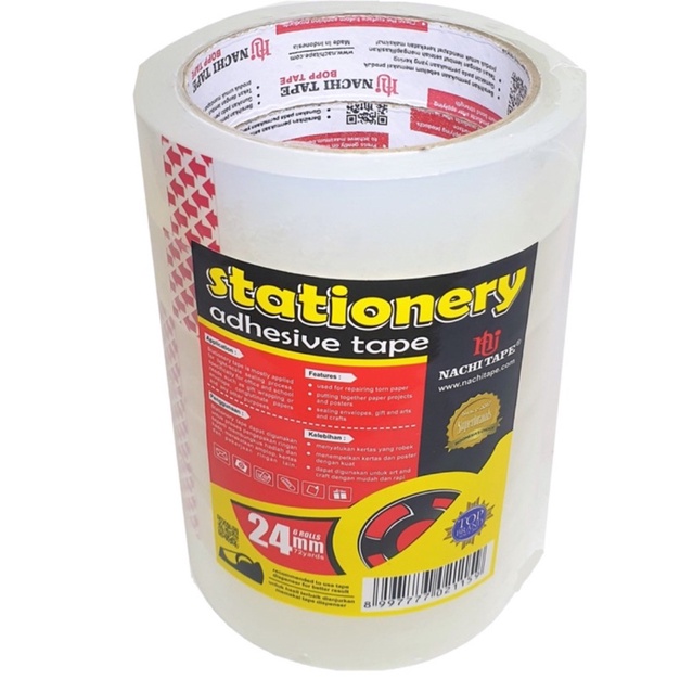 

Isolasi Nachi Tape 1 Inch 24mm 72 Yard