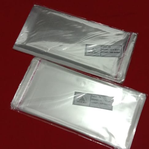 DISKON MURAH !!!!!!!!! Plastik OPP Masker Ukuran 11 x 22 ( 03 )