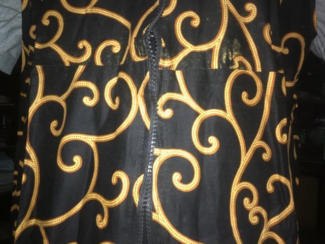 Outer Alika Maxi Cardi Etnica Ulir Cardigan Batik Cewek Seragam Batik Kerja Outer Batik Muslim