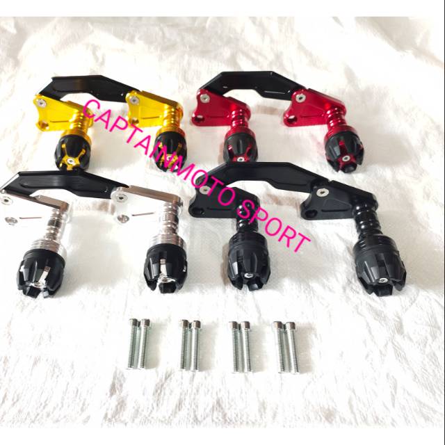 Jalu pelindung knalpot ds yamaha all new nmax 2020 frame slider nmax new