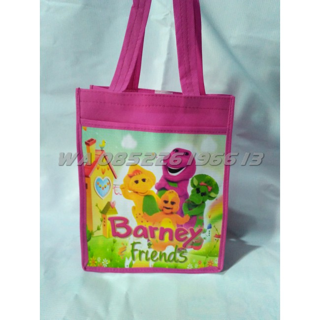 Tas Ultah Ulang Tahun Anak Karakter Barney | Godiee Bag