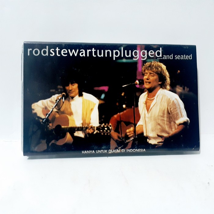 Kaset Rod Stewart Unplugged And Seated Audio Tape Pita