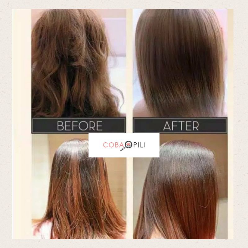 ONLY YOU Masker Keratin Masker Rambut Rontok 500ml Formula USA untuk rambut rontok rambut kering-3