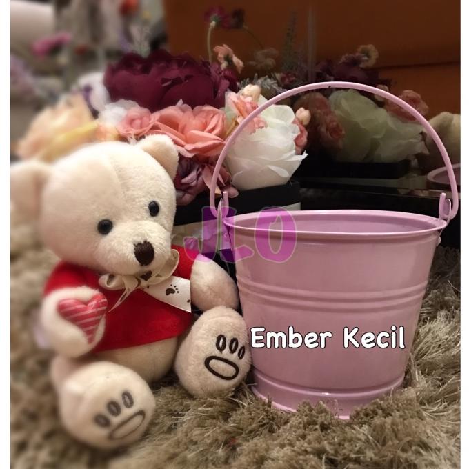 Ember kaleng / ember dekorasi / ember kaleng dekorasi / ember beer