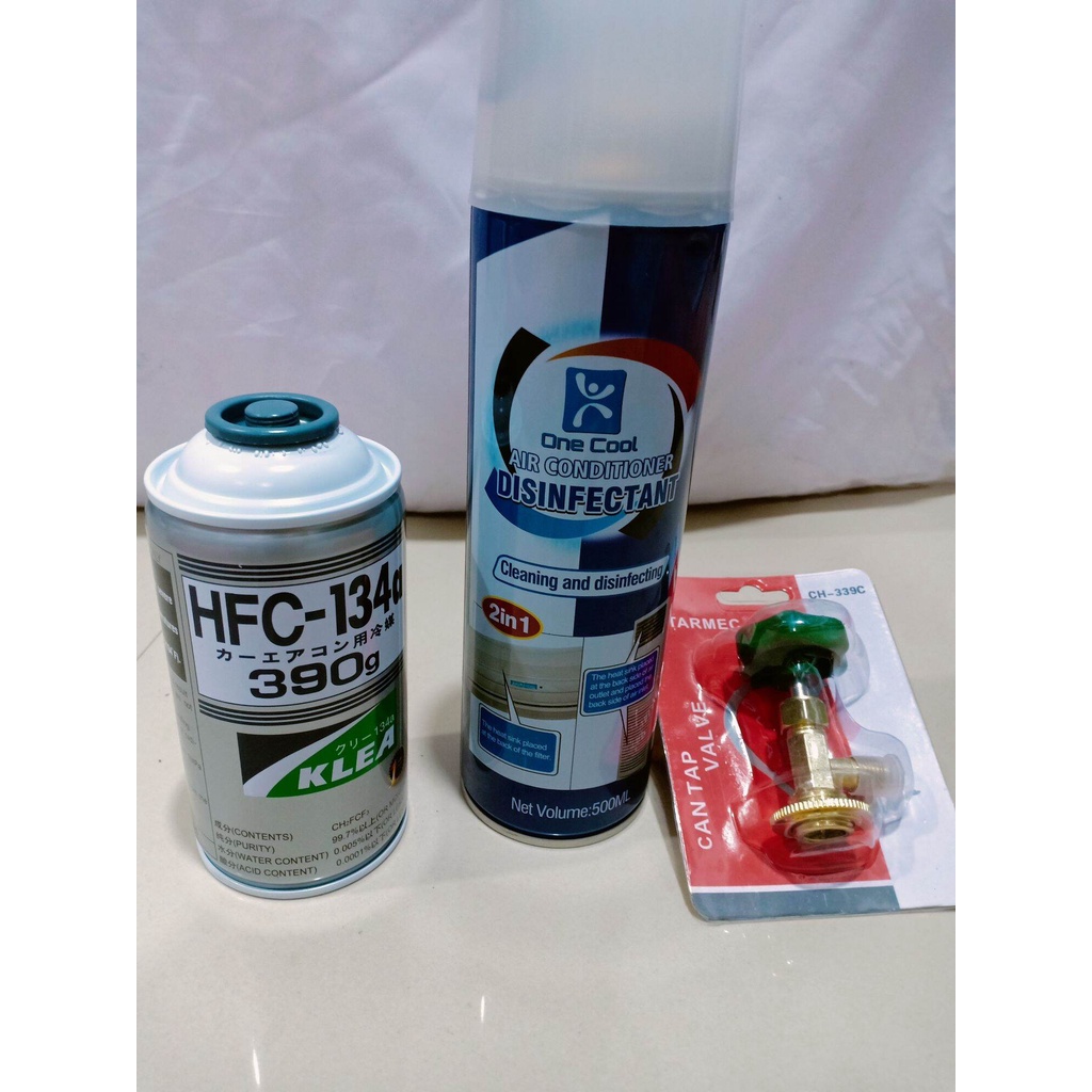 Paket isi Pr3on Mobil (HFC+FOAM CLEANER OC+KRAN 339)