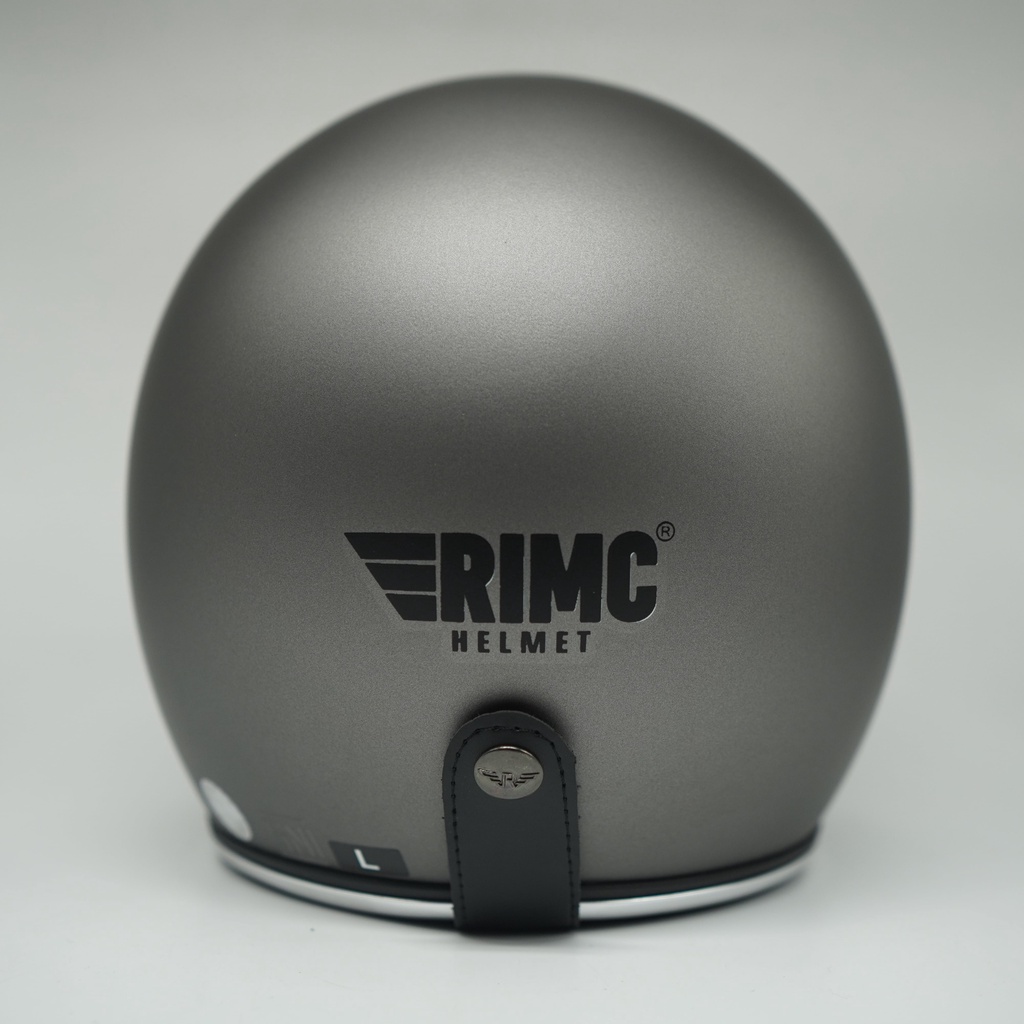 Helm Retro SADA Jitsu Grey Dof  ( Helm Classic / Helm Klasik / Helm Vespa / Helm Bogo )