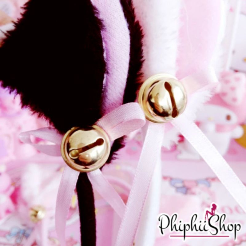 Bando Telinga Kucing Nekomimi / Rubah Untuk Kostum Cosplay