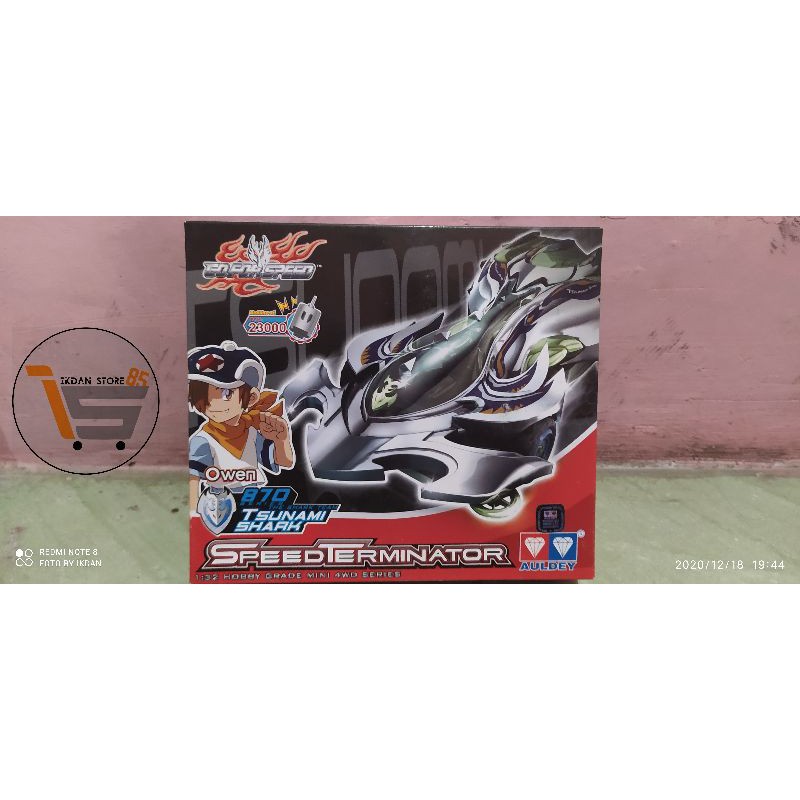 Auldey Tsunami Shark seri 870 Go For Speed