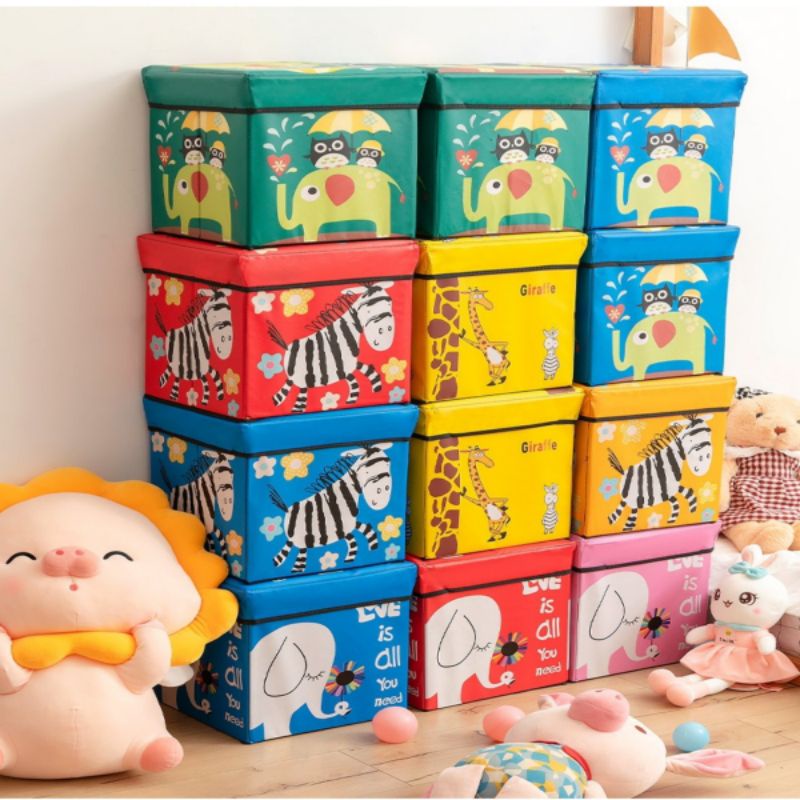 335 Animal storage box /Tempat mainan majalah dll/Kursi organizer