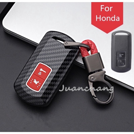 Sarung Remote Kunci Motor Honda VARIO 125 150pcx150 Carbon Fiber Silicone Key case