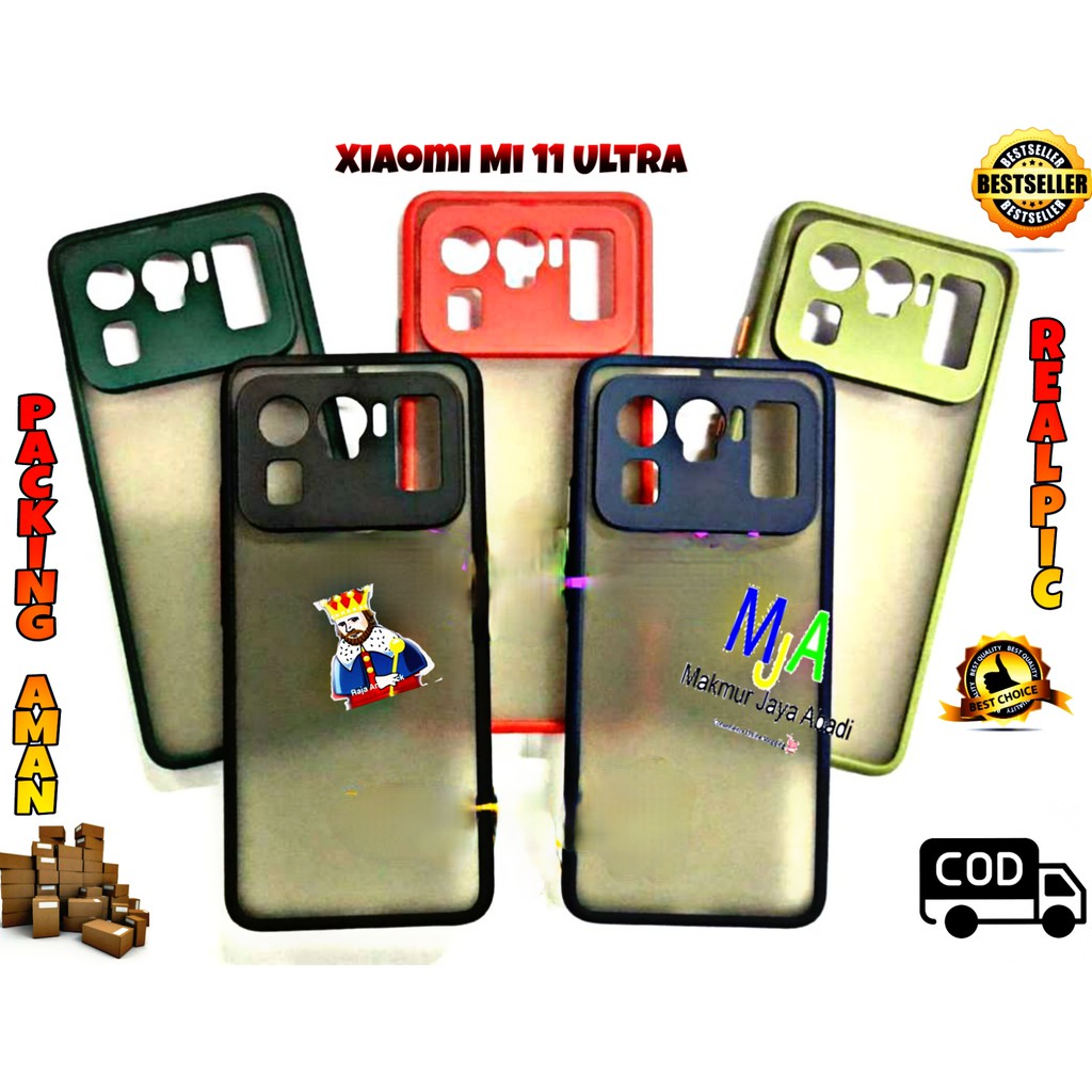 SOFTCASE XIAOMI MI 11 ULTRA- CASE MATTE FULL COLOUR MY CHOICE BUMPER CASE PELINDUNG KAMERA