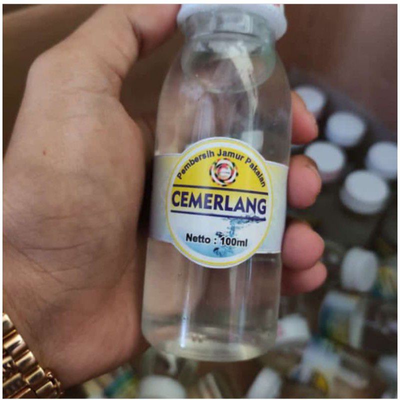 cemerlang/cairan pembersih jamur pakaian/tayum