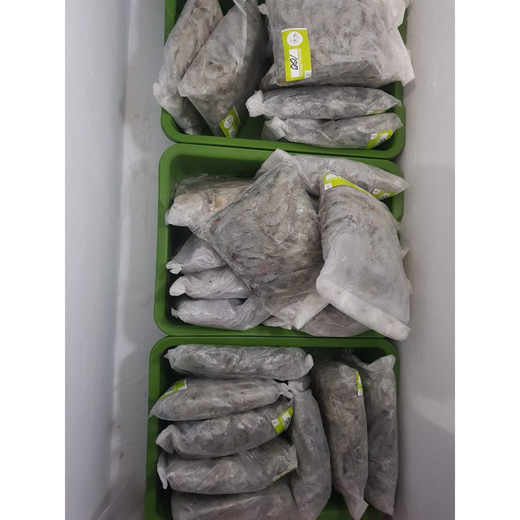 

Udang Vaname segar size 100 1kilo isi 100pcs.udang manis