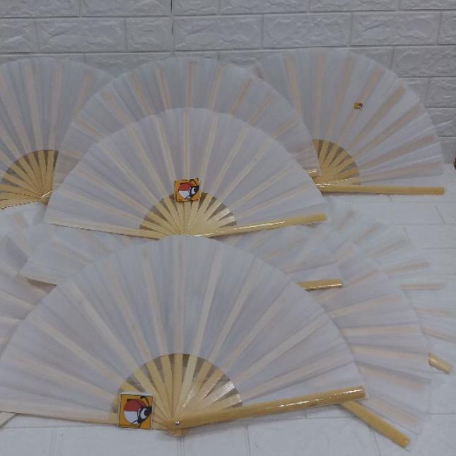 ❁ Kipas keprek / kipas tangan / kipas tangan besar / kipas tari prak / kipas warna merah ✯