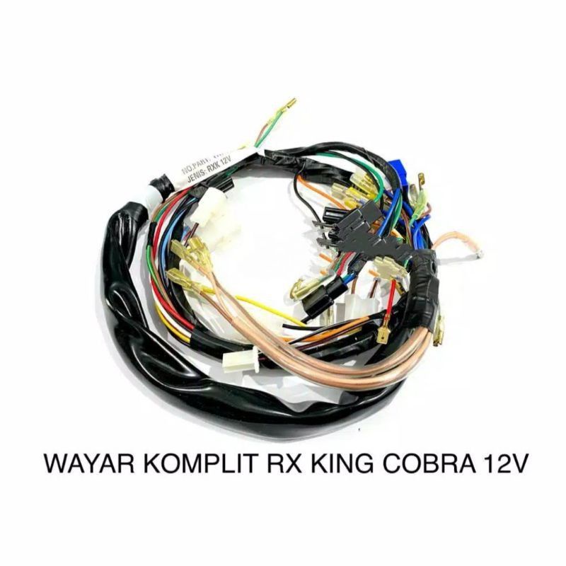 KABEL BODY WAYAR KOMPLIT YAMAHA RX KING RXK COBRA 12 V 1 TR SUPER QUALITY