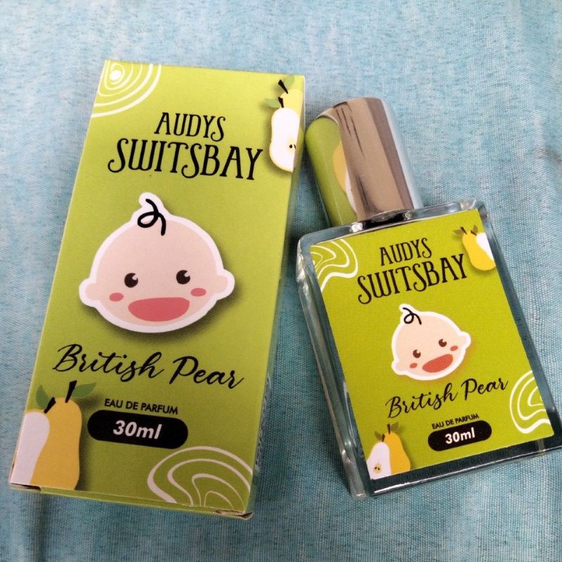 PARFUM  BRITISH PEAR SWITSBAY AUDYS 30ML PARFUM WANITA TAHAN LAMA PARFUM BABY ORIGINAL