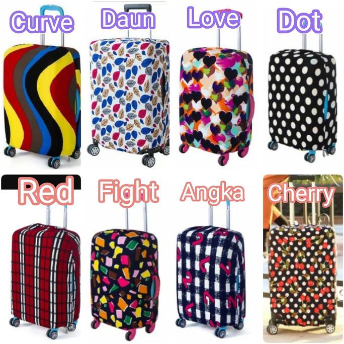 Lynx Penutup Pelindung Koper Motif Keren Luggage Cover Size XL