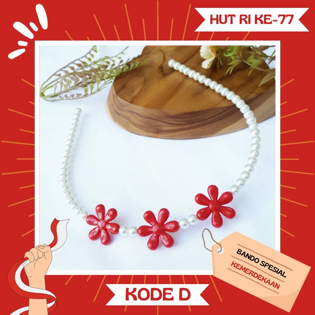 PGX Bando Korea Merah Putih Spesial Edition 17 Agustus HUT RI Ke 77