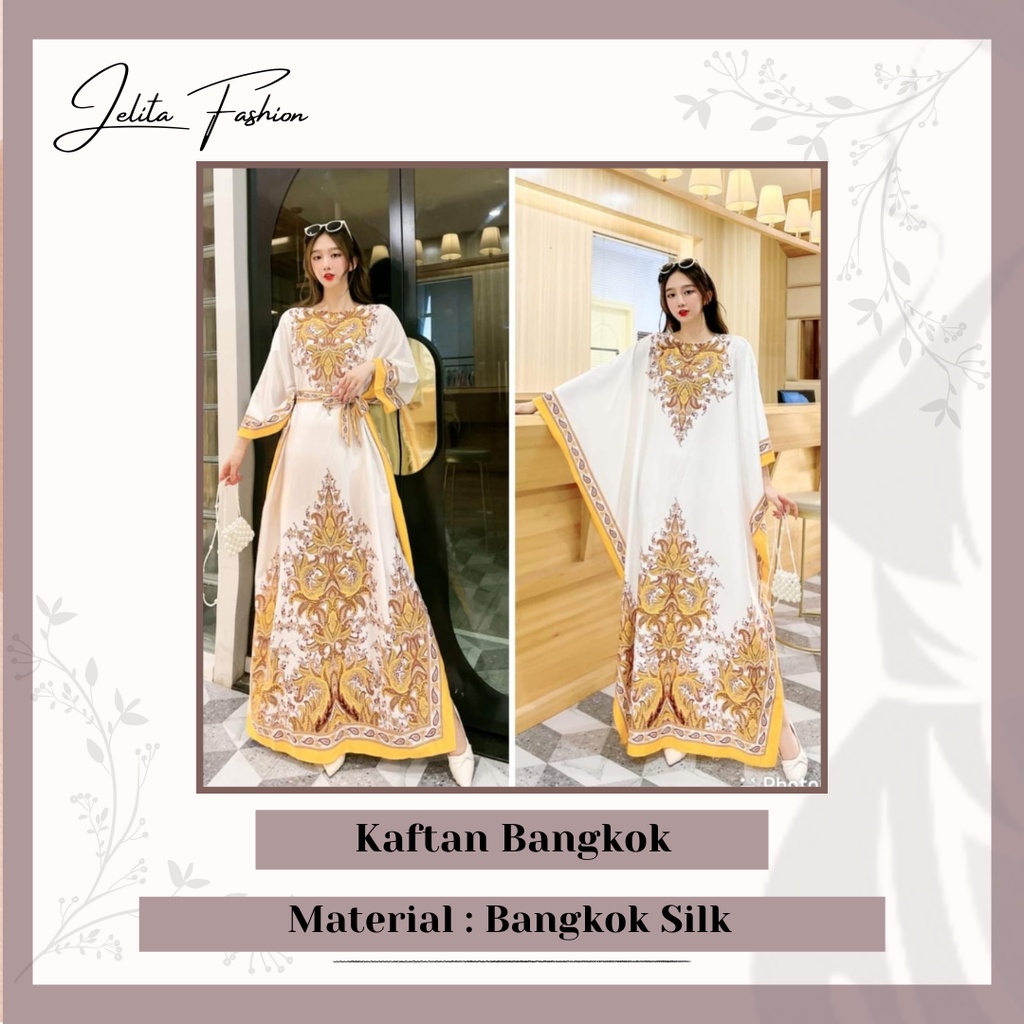 Kaftan Bangkok // Gamis Bangkok // Gamis Kaftan // Kaftan // Pakaian Wanita // Dress Import BKK // P