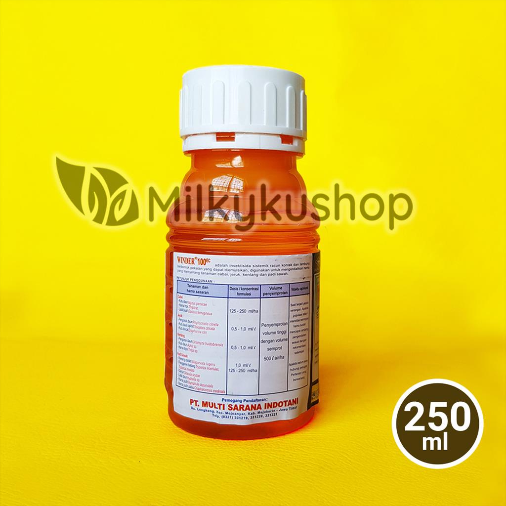 WINDER 100 EC 250 ML INSEKTISIDA ANTI KUTU PUTIH HAMA