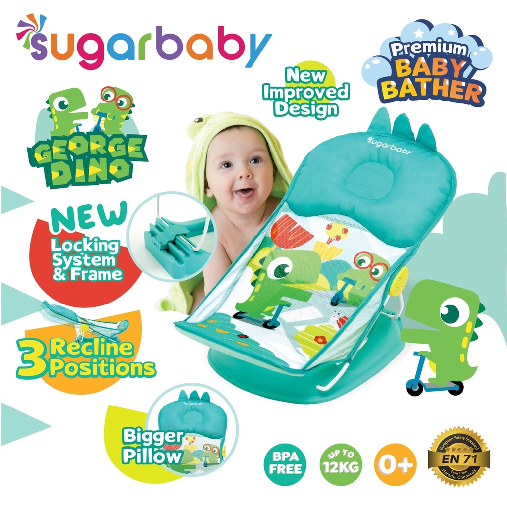 Sugar Baby Premium Baby Bather Classic and Fun Series