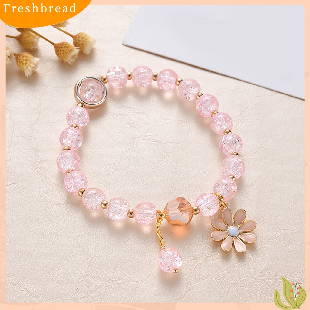 Terlaris Bracelet Faux Crystal Exquisite Women Attractive Sunflower Bracelet for Gift