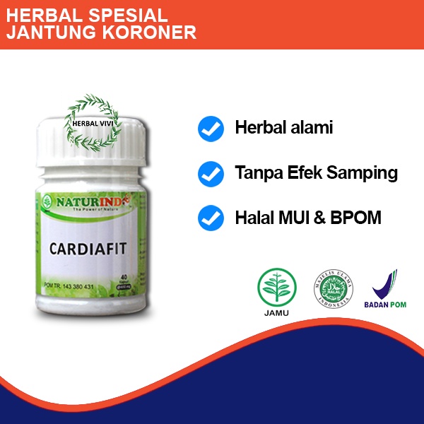 CARDIAFIT Obat Herbal Jantung Koroner Dengan Gejala Nyeri Dada Berdebar Sesak Nafas Dan Nyeri Bahu-3