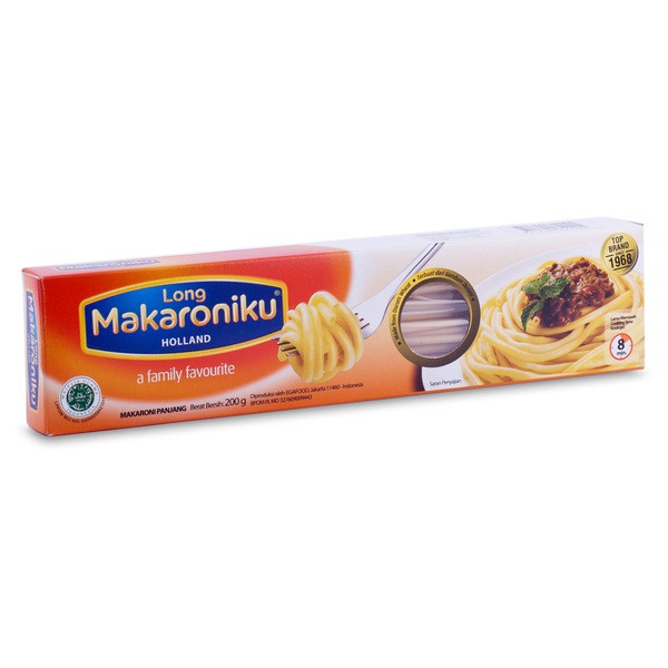 

EGA FOOD Long Makaroniku 200gr - EGAFOOD Macaroni Panjang Pasta Gandum