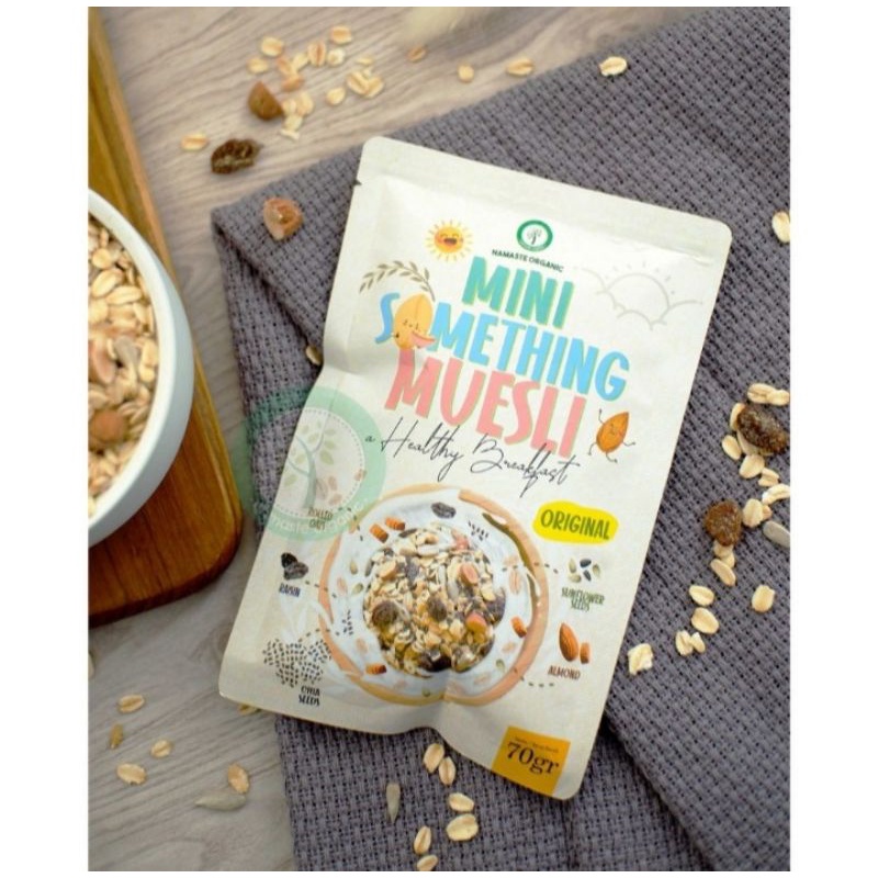 

Mini Something Muesli Original dan Chocolate - Namaste