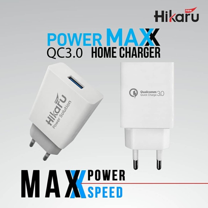 CHARGER HIKARU POWER MAX QUALCOMM 3.0
