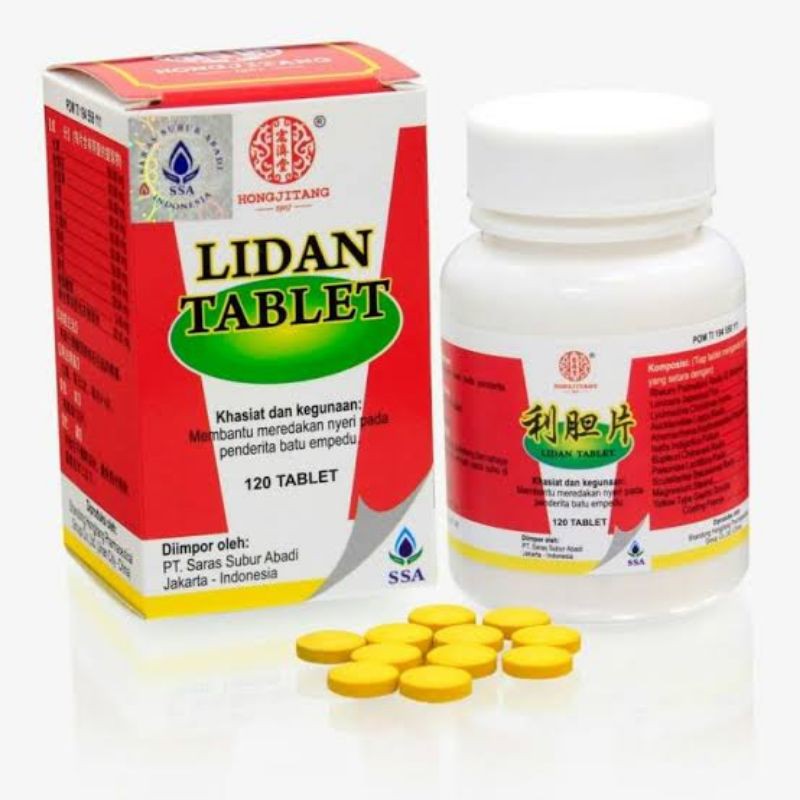 Lidan Tablet  / Obat Batu Empedu