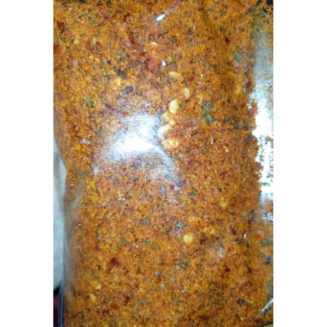 

Bubuk cabe hot jeletot kasar daun jeruk/chili flakes