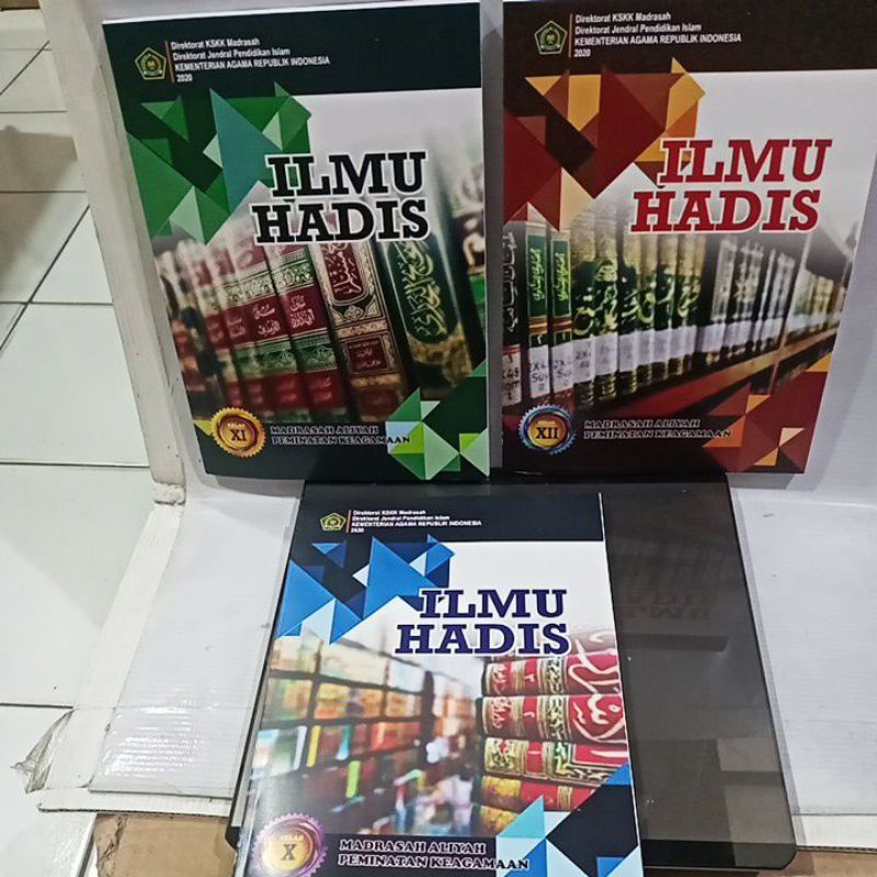 

buku 1 paket ilmu hadis kelas 10 11 12 Madrasah Aliyah peminatan keagamaan