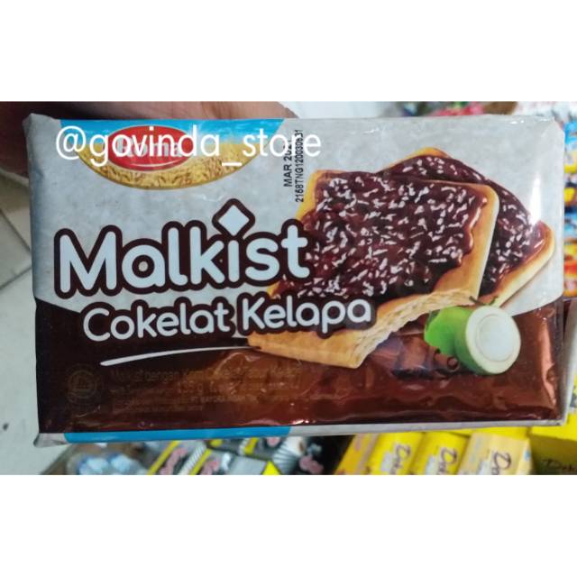 

BISCUIT MALKIS COKLAT KELAPA 135 GR