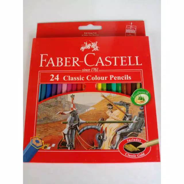 

PENSIL FEBER CESTELL 24 WARNA