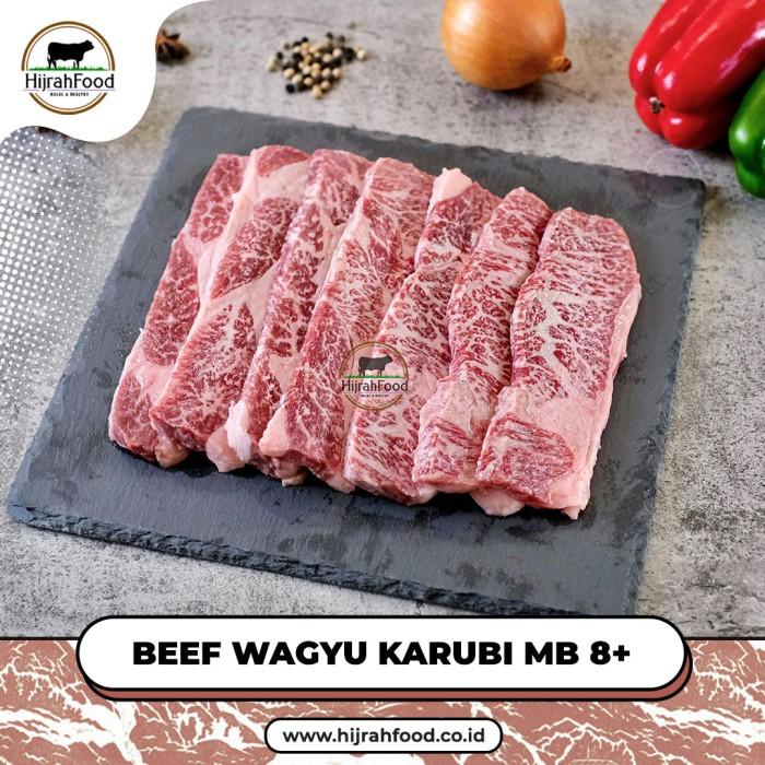 

Wagyu / Beef Wagyu Karubi Mb 8-9 Aus / Wagyu Karubi Plate (Qty. 500 Gr)