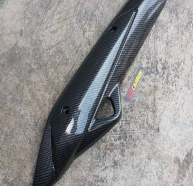 Cover tutup knalpot carbon yamaha Nmax