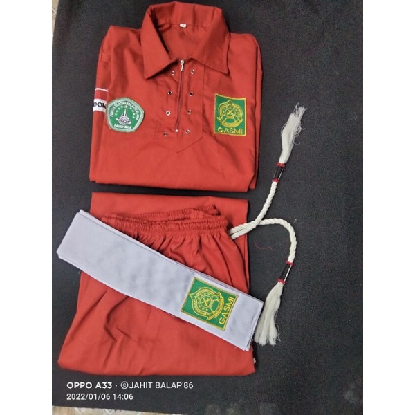 sakral Gasmi resleting Lengkap  - Baju seragam gasmi