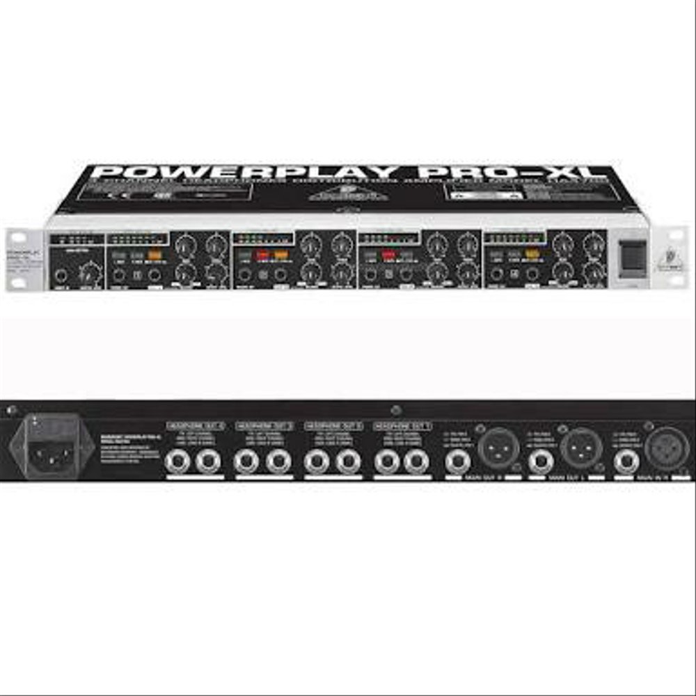 behringer powerplay headphones mixing distribution amplifier