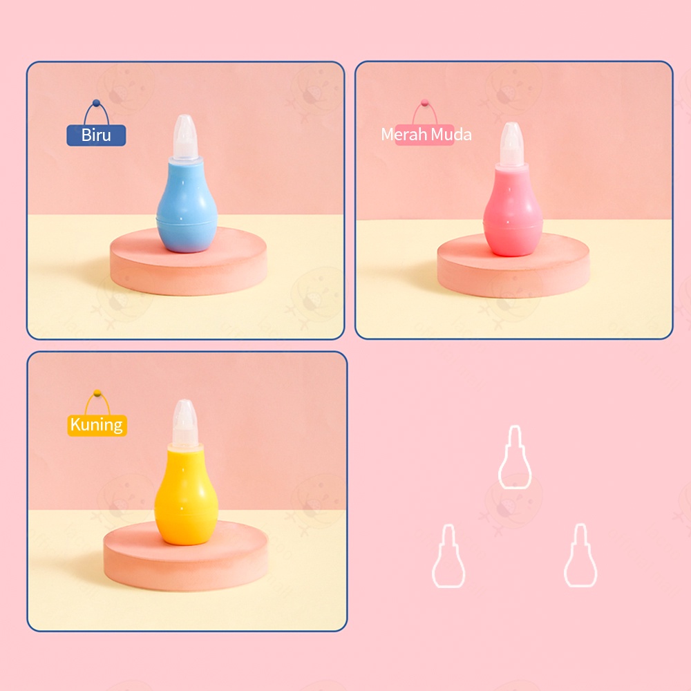 Lacoo penyedot sedot ingus bayi lucu Pembersih hidung bayi Nasal aspirator 1PCS