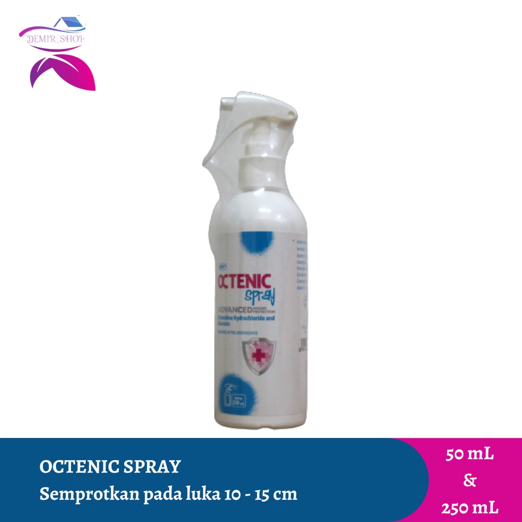 Octenic Spray 50 mL dan 250 mL / Antiseptic Spray Perawatan Luka