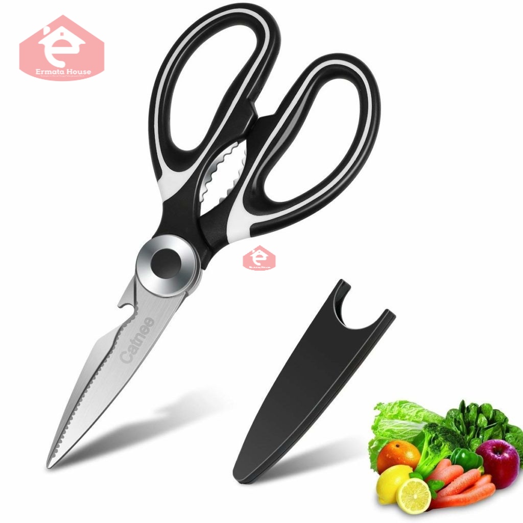 

Stainless Steel GUNTING DAPUR Serbaguna Multifungsi - Kitchen Scissors