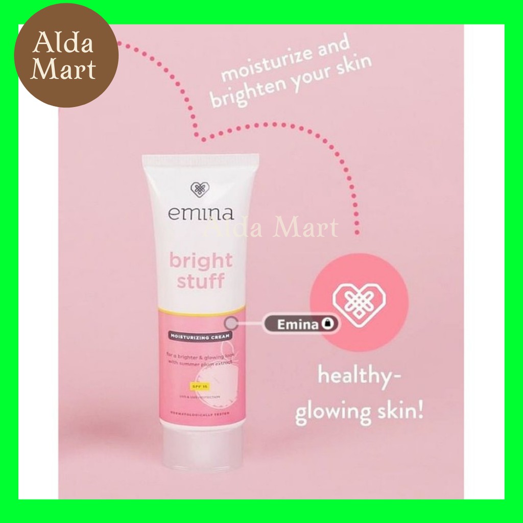 Emina Bright Stuff Series Face Wash /Tone Up / Moist Cream / Toner / Micellar Water