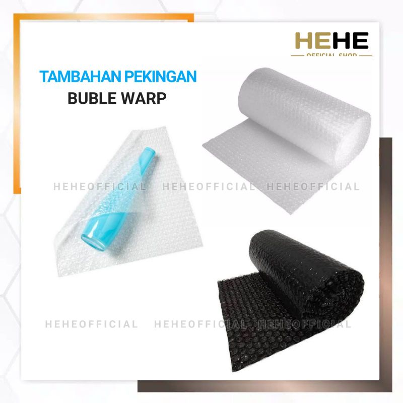 

Tambahan Buble Warp Pekingan / Tambahan pekingan Bubble warp Extra babel wap bubelwarp HEHEOFFICIAL PEKANBARU