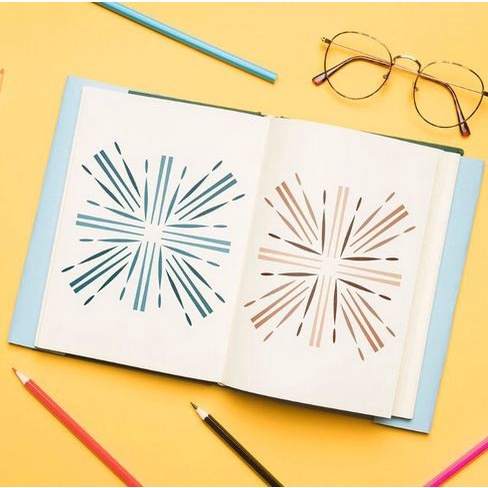 

Segera Miliki Plastic Stencil - Stensil Dekorasi Motif_Grs16 (17,8X17,8Cm) Trendi